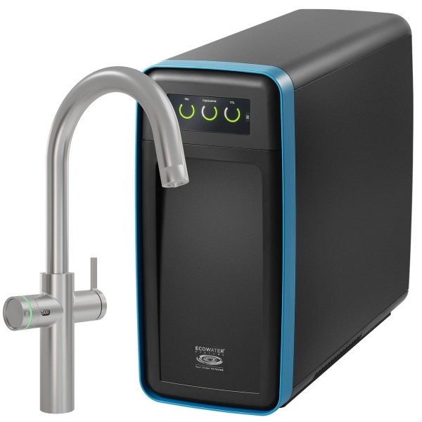 ECOWATER OPTIMO - dystrybutor wody gazowanej z baterią stal nierdzewna