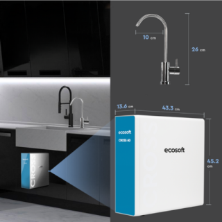 Nowoczesny design filtra Ecosoft Cross 60