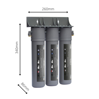 Ultrafiltracja Kuna Filter. Dwa stopnie filtracji + membrana ultrafiltracyjna. Filtr do dystrybutora wody, poidełka lub kuchni.