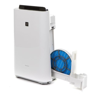 Sharp KC-D40EUW oczyszczacz powietrza (26m2) z nawilżaczem. Wydajny oczyszczacz do małego pokoju. Idealny dla alergika.