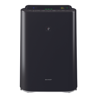 Sharp KC-D40EUB oczyszczacz powietrza z funkcją nawilżania. Skuteczny w walce z wirusami, bakteriami i alergią.