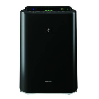 Sharp KC-D40EUB oczyszczacz powietrza z funkcją nawilżania. Skuteczny w walce z wirusami, bakteriami i alergią.