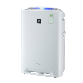 Sharp KC-A60EUW wydajny i polecany oczyszczacz powietrza. Jonizator + nawilżacz + oczyszczacz powietrza.