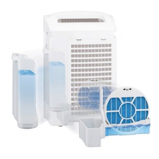 Sharp KC-A60EUW wydajny i polecany oczyszczacz powietrza. Jonizator + nawilżacz + oczyszczacz powietrza.