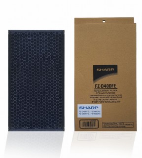 Sharp FZ-D40DFE filtr węglowy do oczyszczacza powietrza. Oryginalny filtr Sharp do modeli KC-D 40/50 oraz UA-HD 40/50.