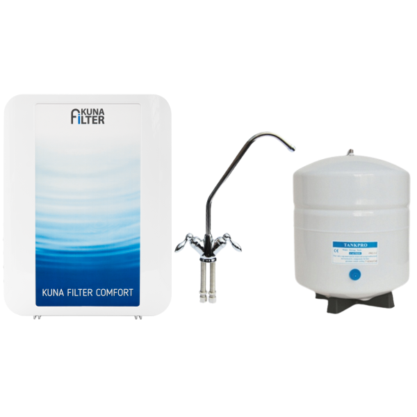 Kuna Filter Comfort - filtr do wody ze zbiornikiem i kranem