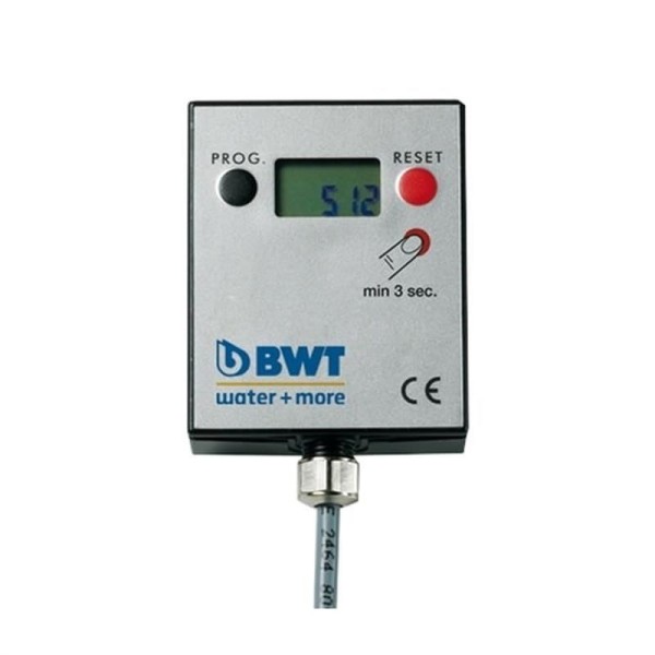 BWT elektroniczny licznik przepływu wody. Kontroluj ilość wody filtrowanej.