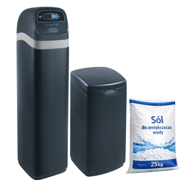 zmiękczacz wody ecowater evolution 600 zestaw z solą