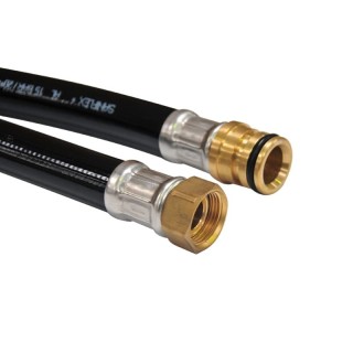 Elastyczne węże Ecowater R431583IEB (I2AC31583ALEW) 1000 mm (3/4'' x clips), do podłączenia zmiękczacza.