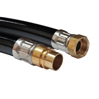 Elastyczne węże Ecowater R431931IEB (I2AC31931ALEW) 1200mm (1'' x klips), do zmiękczacza wody.