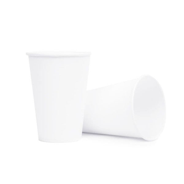 Ekologiczne kubki papierowe 100 sztuk do zimnych i gorących napojów, kubek ekologiczny 200 ml #wygrajzplastikiem