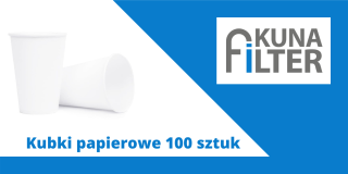 Ekologiczne kubki papierowe 100 sztuk do zimnych i gorących napojów, kubek ekologiczny 200 ml #wygrajzplastikiem