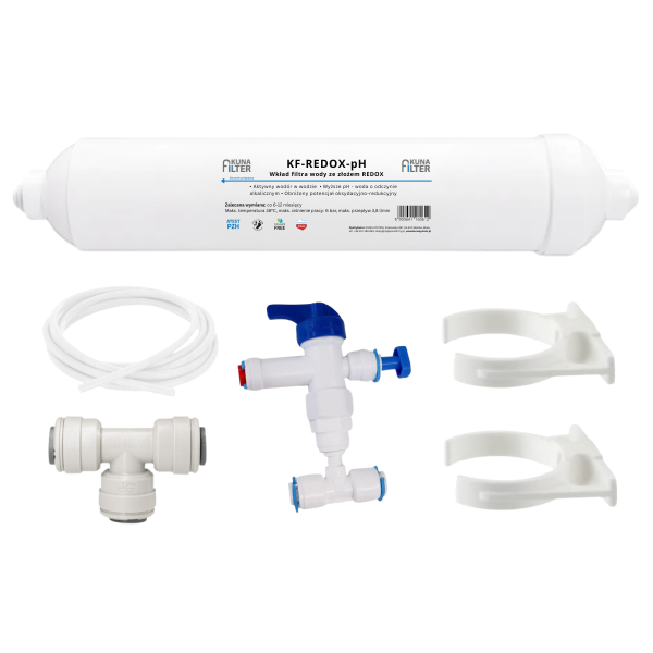 Filtr do wody Kuna Filter Redox linowy 2,5'' - zestaw do rozbudowy filtra