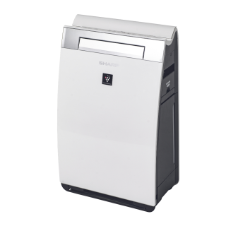 Sharp KI-G75EUW  wydajny oczyszczacz powietrza z nawilżaniem na duże powierzchnie. Oczyszczacz, nawilżacz i jonizator powietrza.