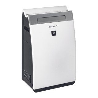 Sharp KI-G75EUW  wydajny oczyszczacz powietrza z nawilżaniem na duże powierzchnie. Oczyszczacz, nawilżacz i jonizator powietrza.