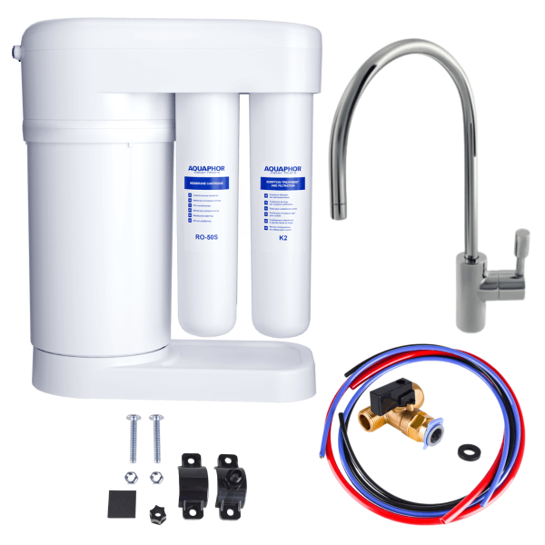 Aquaphor Morion RO-101S filtr do wody z wbudowanym zbiornikiem. Popularny i polecany filtr odwróconej osmozy z mineralizacją.