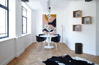 Sharp KC-A40EUB oczyszczacz powietrza z nawilżaczem. Oczyszczanie powietrza ze smogu i alergenów.