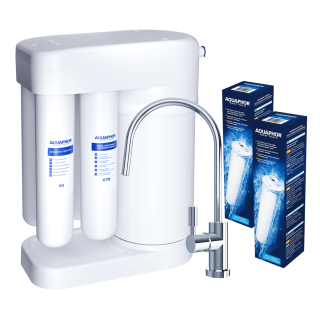 Aquaphor Morion RO-101S - filtr do wody + 2 filtry wymienne (K2 i K5)